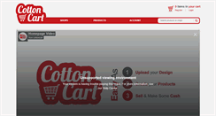 Desktop Screenshot of cottoncart.com