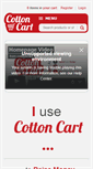 Mobile Screenshot of cottoncart.com